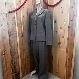 Rafaella Gray Plaid Suit